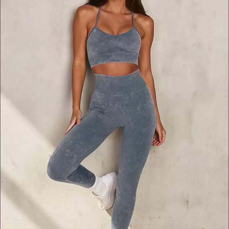 Textured High Waist Leggings