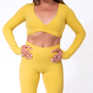 Long Sleeve Crop Tops 1